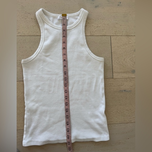 Anine Bing Eva Organic cotton ribbed Tank M - Picture 12 of 13